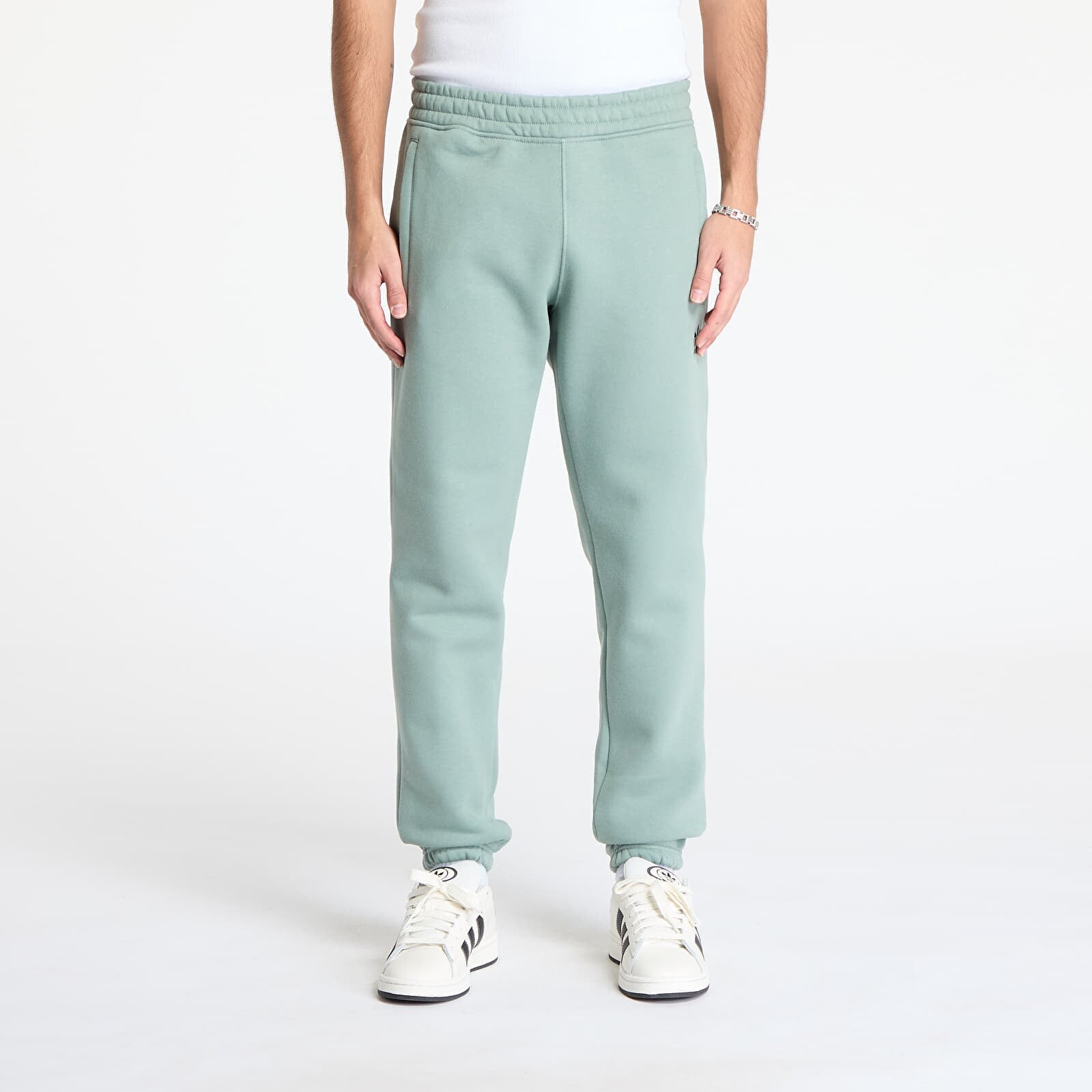 Tepláky adidas Trefoil Essentials Pants Silver Green L
