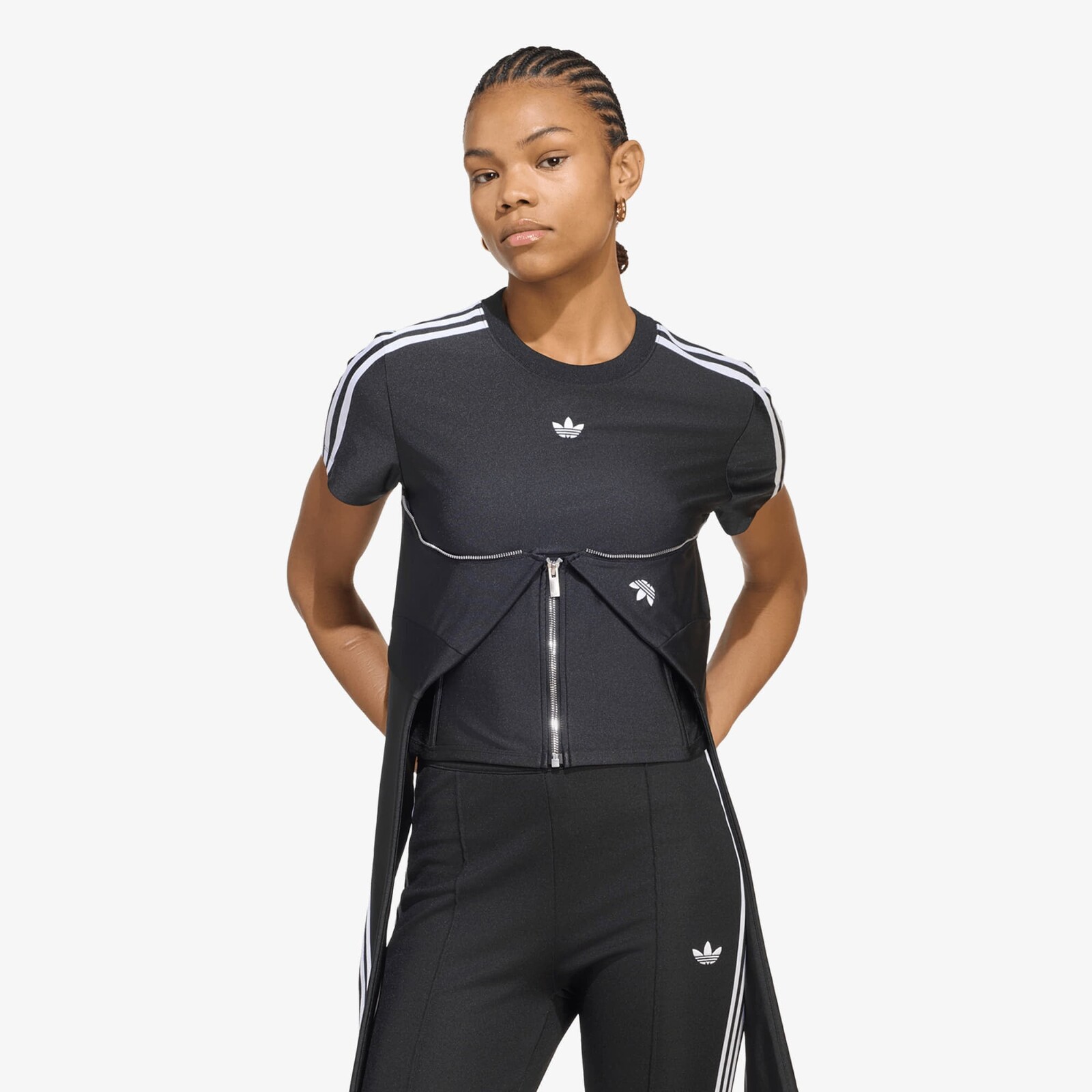 Tričko adidas Corset Tee Black S