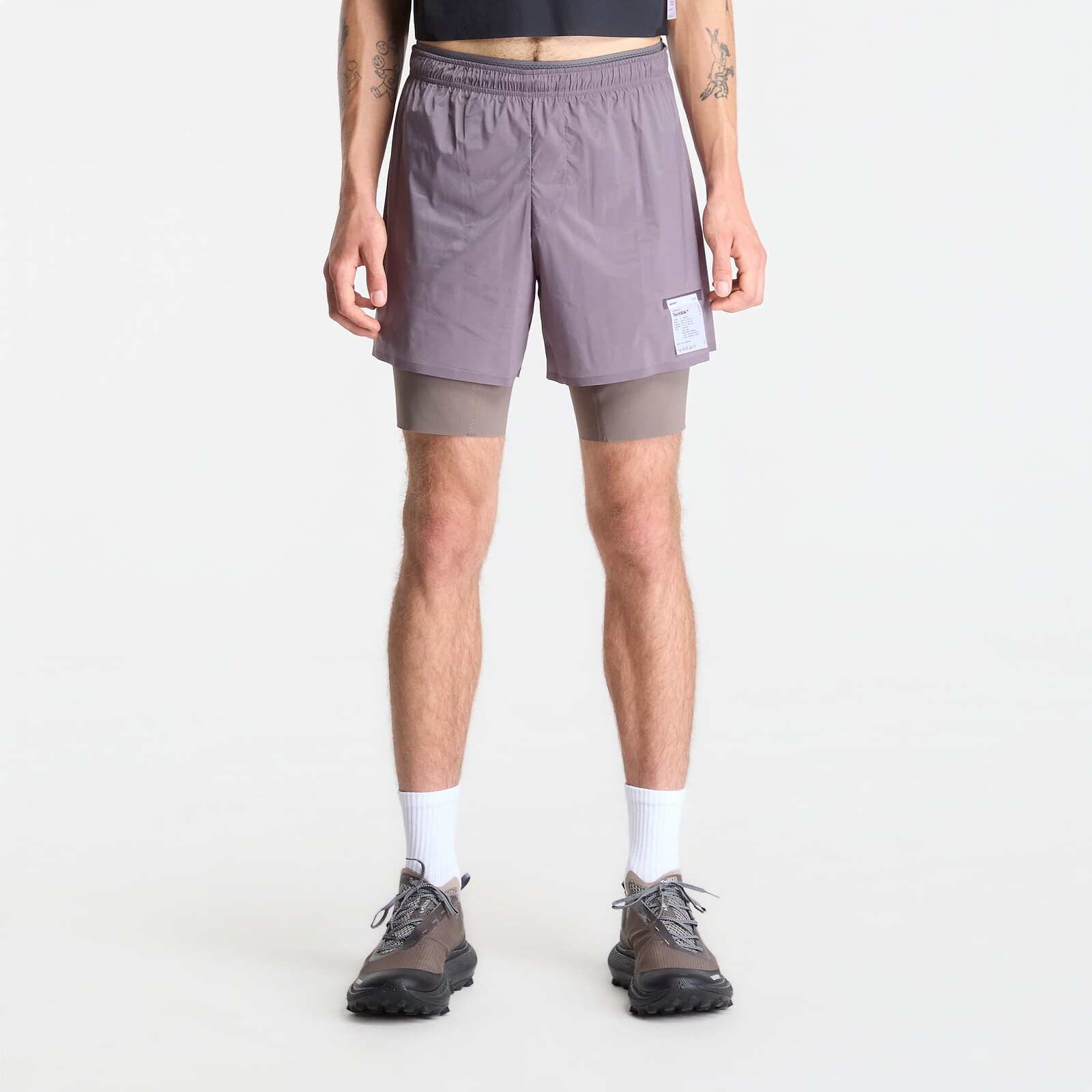 Šortky Satisfy TechSilk 8 Shorts Shark L