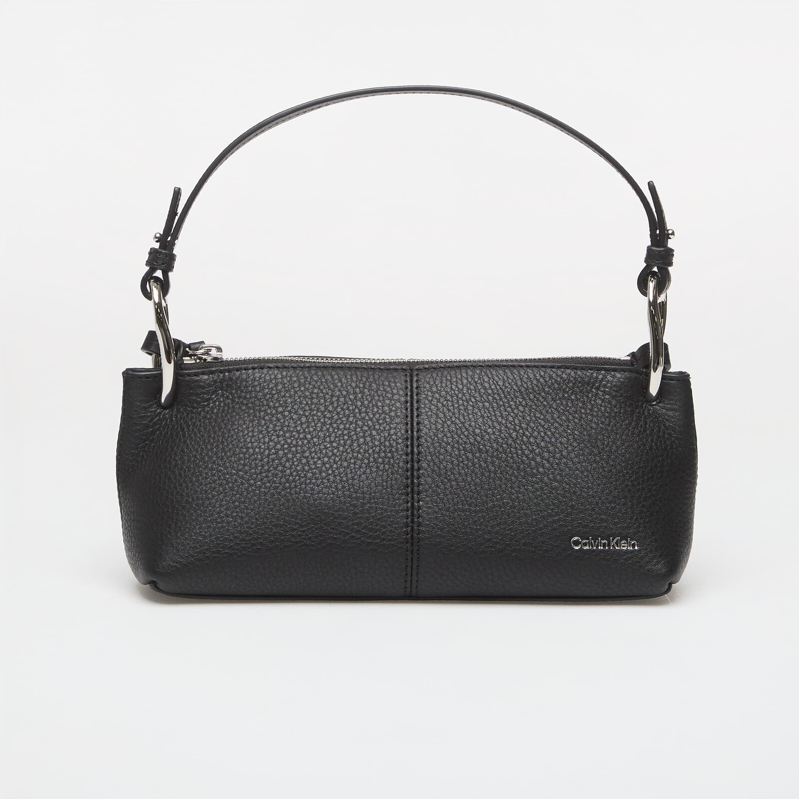 Kabelka Calvin Klein Slouchy Leather Small Conv Bag Black Universal