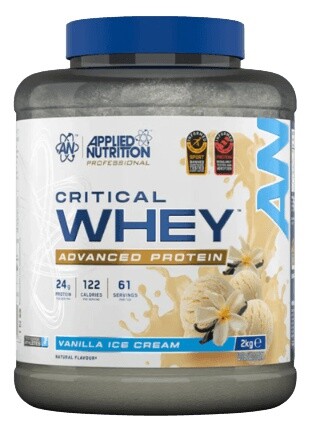 Applied nutrition critical whey 2000 g - vanilková zmrzlina