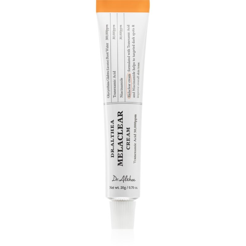 Dr. Althea Melaclear Cream vyhladzujúci a rozjasňujúci krém pre zjednotenie farebného tónu pleti 20 g