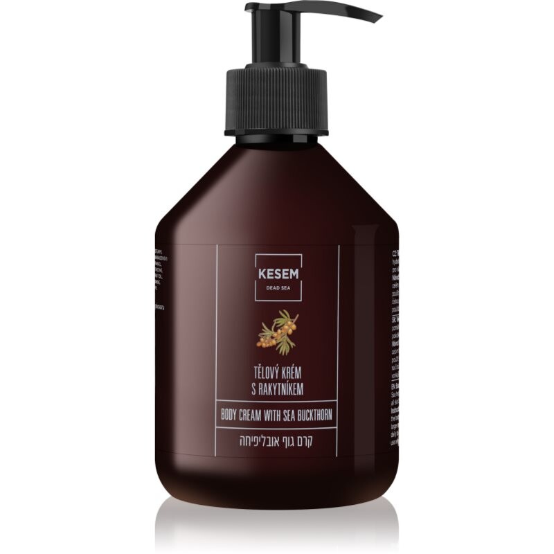 KESEM Sea Buckthorn telový krém s rakytníkom 250 ml