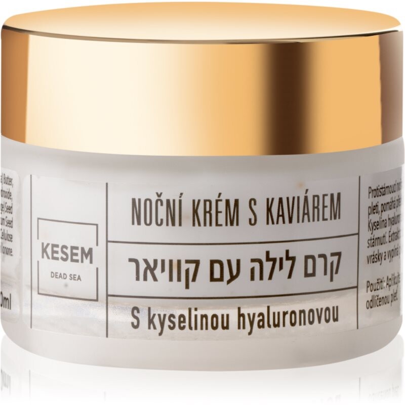 KESEM Night Cream with Caviar and Hyaluronic Acid nočný krém 50 ml