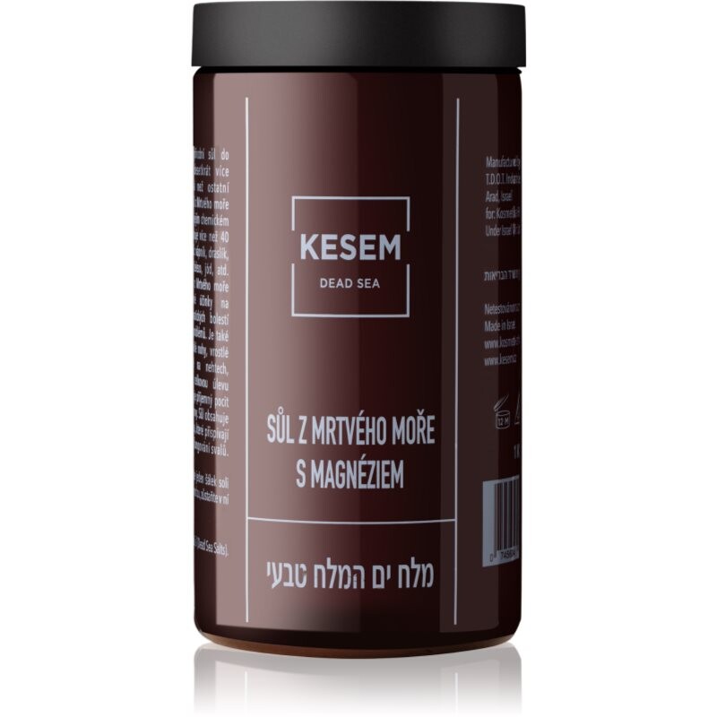 KESEM Dead Sea Salt with Magnesium prírodná kúpeľová soľ z Mŕtveho mora 1 kg