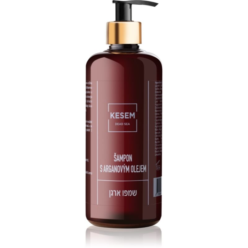 KESEM Argan Shampoo with Dead Sea Minerals arganový šampón s minerálmi z Mŕtveho mora 500 ml