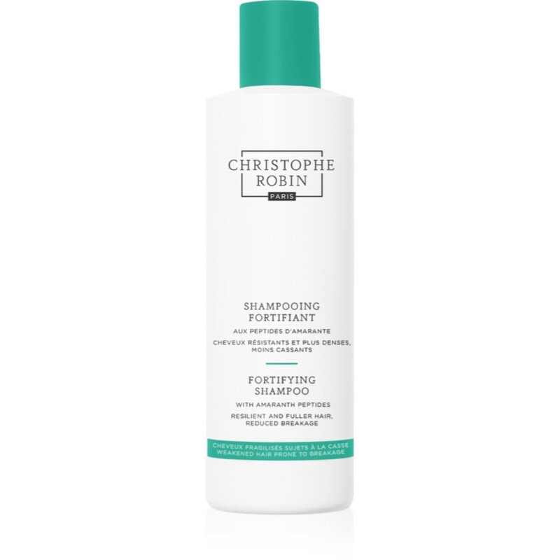 Christophe Robin Fortifying Shampoo with Amaranth Peptides extra jemný šampón proti vypadávaniu vlasov 250 ml