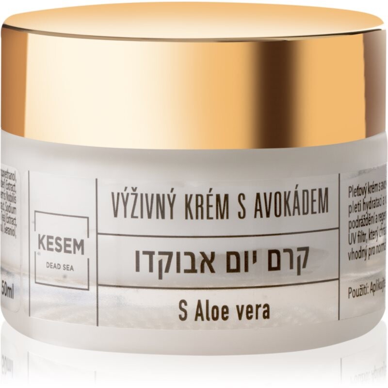 KESEM Nourishing Cream with Avocado and Aloe Vera výživný pleťový krém 50 ml