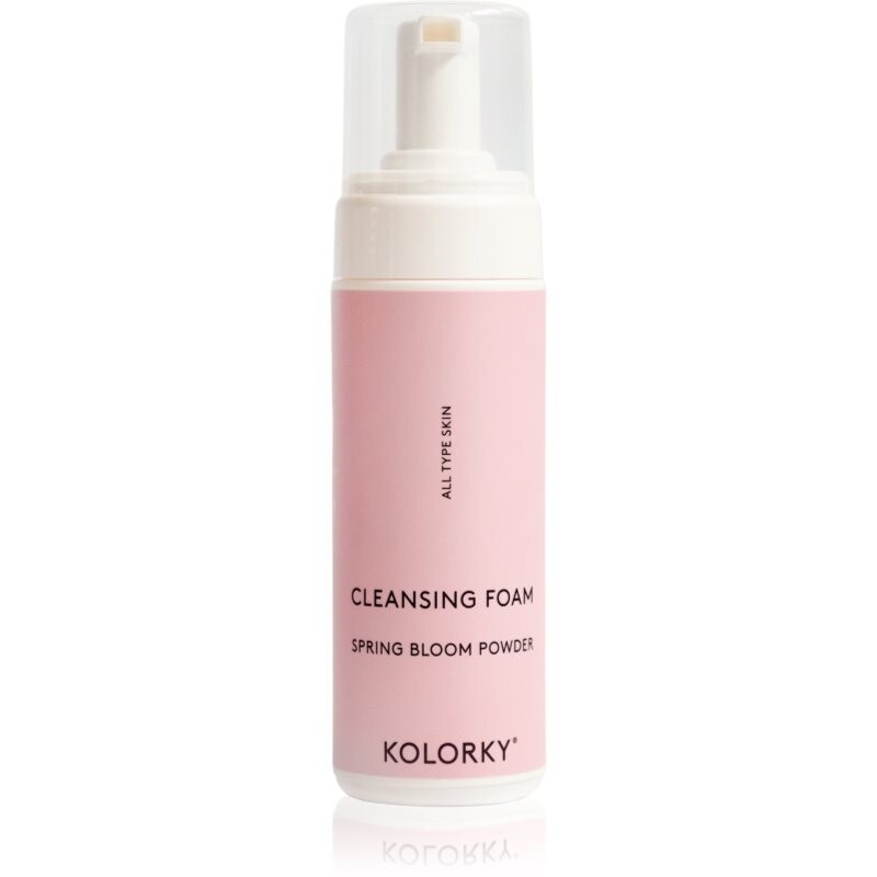 Kolorky Cleansing Foam jemná čistiaca pena Spring Bloom Powder 150 ml