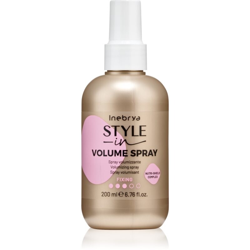 Inebrya Style-In Fixing Volume sprej pre objem vlasov 200 ml
