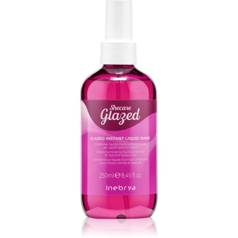 Inebrya Shecare Glazed Instant Liquid Conditioner hydratačný kondicionér na lesk a hebkosť vlasov 250 ml