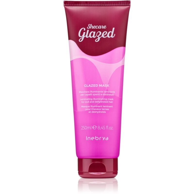 Inebrya Shecare Glazed Mask hydratačná maska na lesk a hebkosť vlasov 250 ml