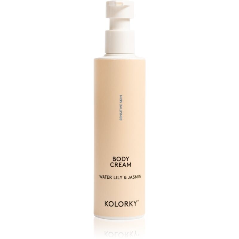 Kolorky Body Cream Sensitive Skin telový krém pre citlivú pokožku Watter Lilly & Jasmin 190 ml