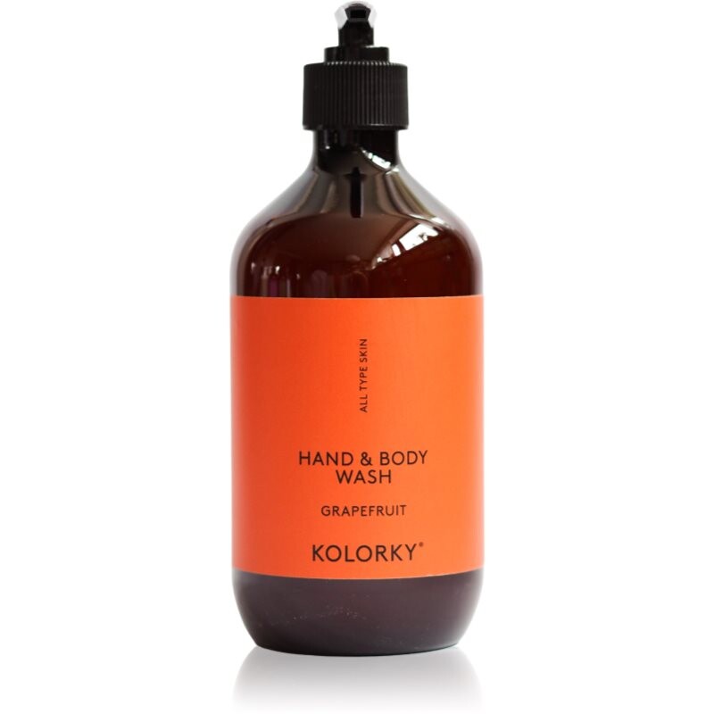 Kolorky Hand & Body Wash umývací gél na ruky a telo Grapefruit 490 ml