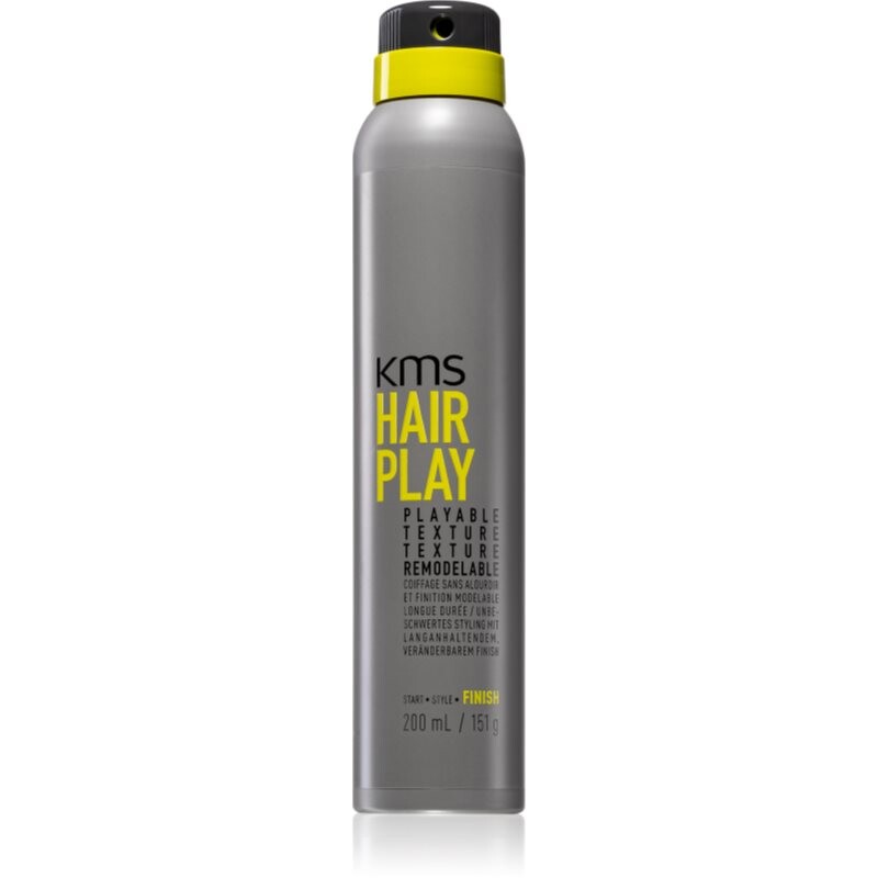 KMS Hair Play Playable Texture lak na vlasy pre dlhotrvajúce spevnenie 200 ml