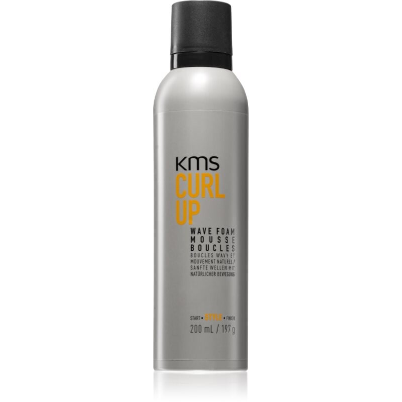 KMS Curl Up Wave Foam pena na vlasy pre definíciu vĺn 200 ml