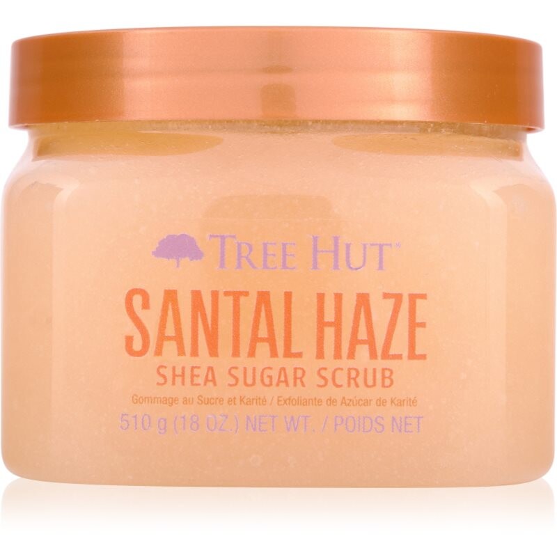 Tree Hut Shea Sugar Scrub Santal Haze cukrový telový peeling 510 g