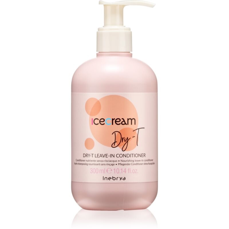 Inebrya Ice Cream Dry-T Leave-in Conditioner bezoplachový kondicionér 300 ml