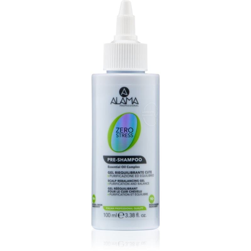 Alama Professional Zero Stress Detox Pre-Shampoo pred-šampónová starostlivosť na detoxikáciu 100 ml