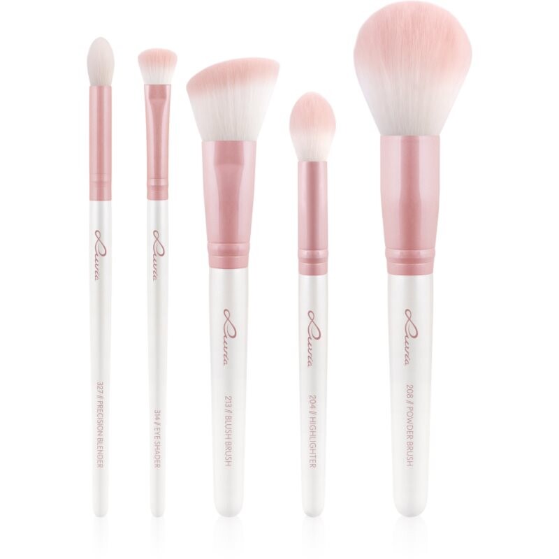Luvia Cosmetics Daily Essentials sada štetcov s puzdrom Candy