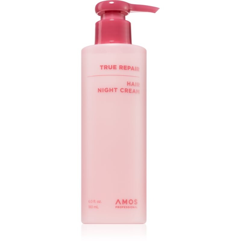 AMOS PROFESSIONAL True Repair Hair Night Cream intenzívna nočná starostlivosť pre poškodené vlasy 180 ml