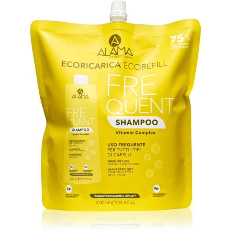 Alama Professional Frequent Shampoo šampón na každodenné použitie Eco Refill 1000 ml