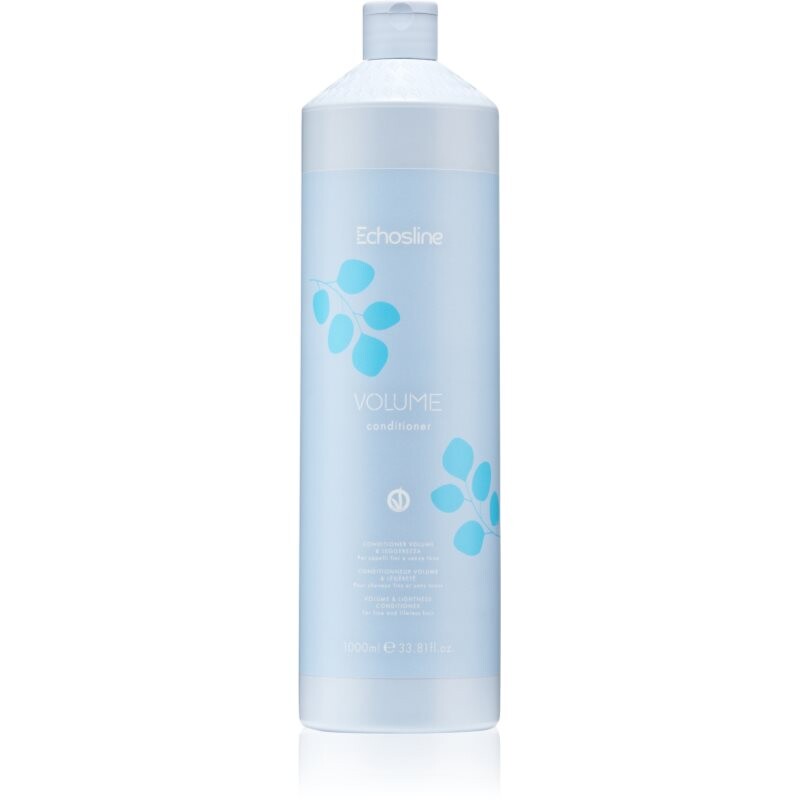Echosline Volume Conditioner kondicionér pre objem jemných a uľahnutých vlasov 1000 ml