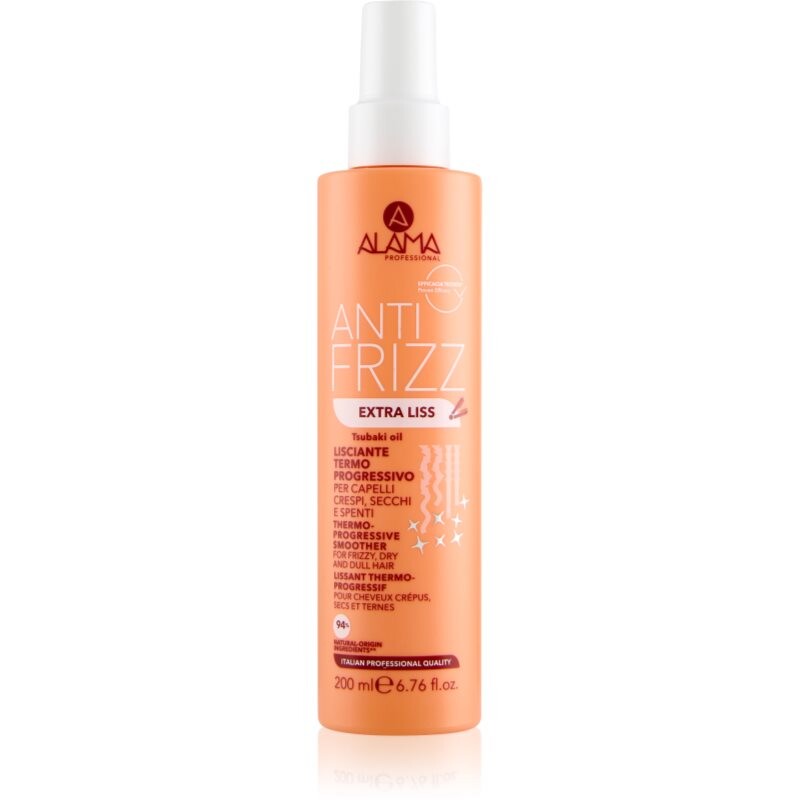 Alama Professional Anti Frizz Extra Liss uhladzujúca kúra pre lesk suchých a lámavých vlasov 200 ml