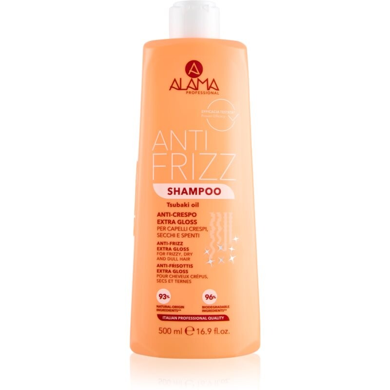 Alama Professional Anti Frizz Gloss Shampoo šampón proti krepateniu 500 ml