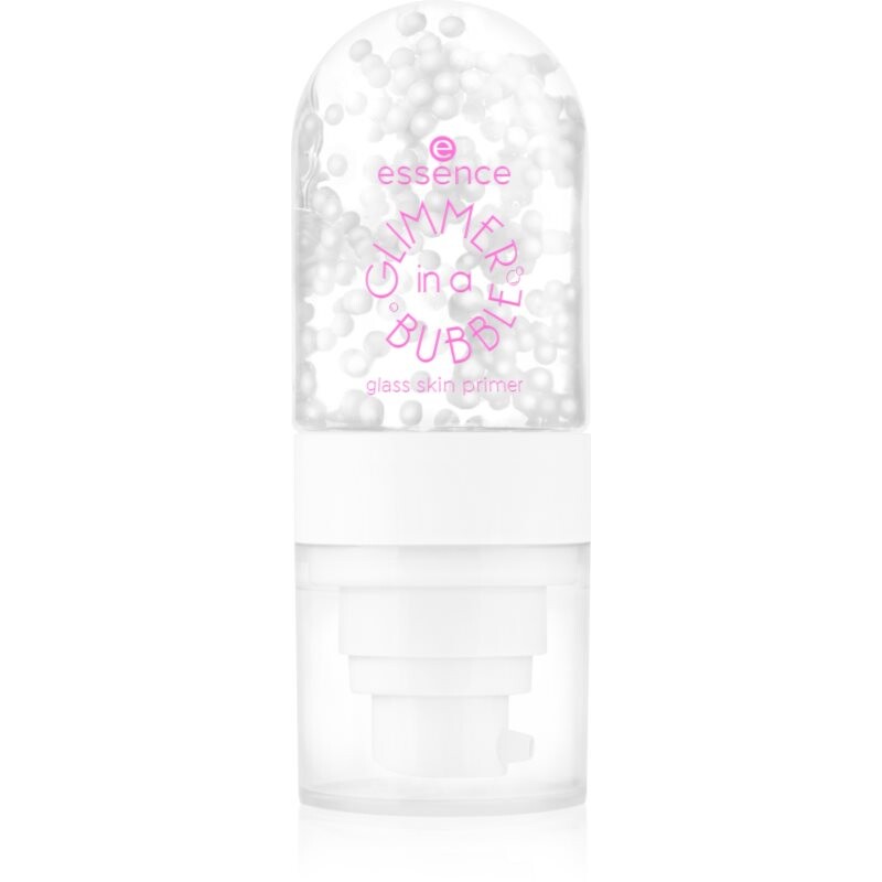 essence GLIMMER IN A BUBBLE tekutá podkladová báza pre žiarivý vzhľad pleti odtieň 01 Bubble Glaze 35 ml