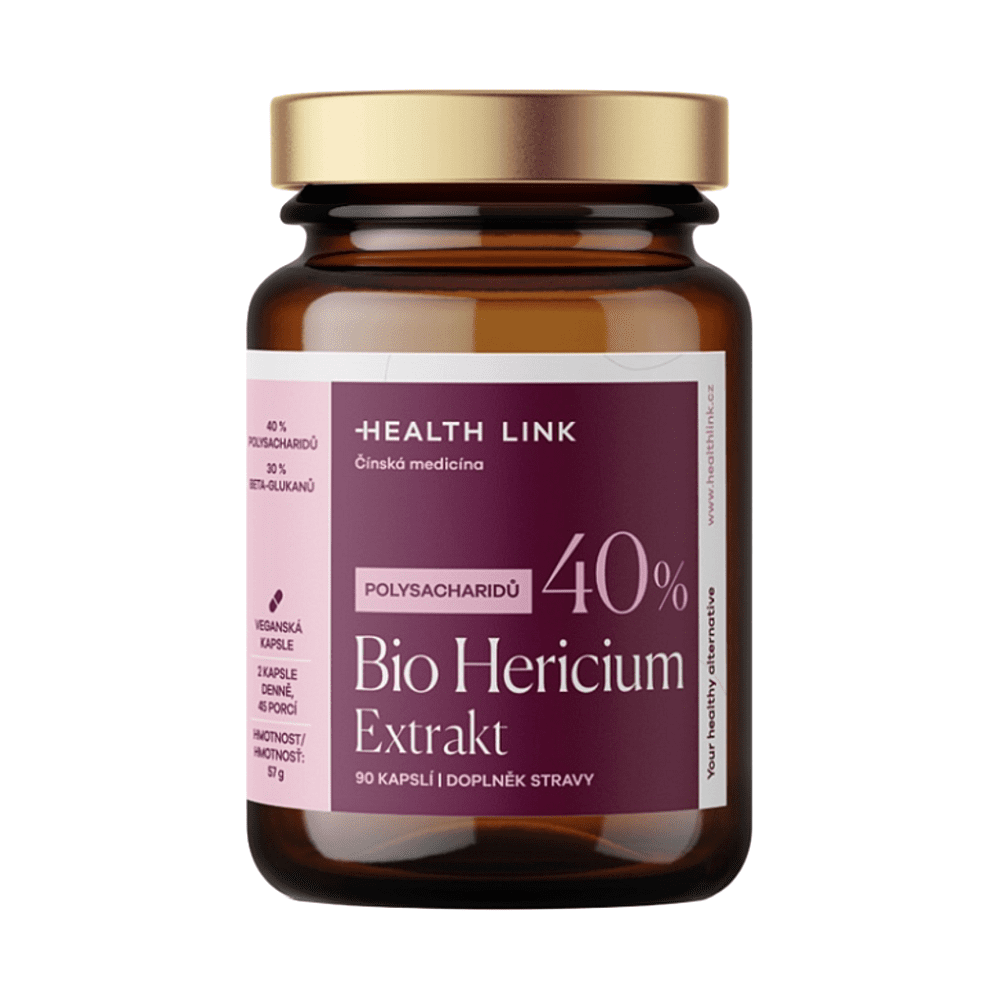 HEALTH LINK BIO Hericium extrakt 90 kapsúl