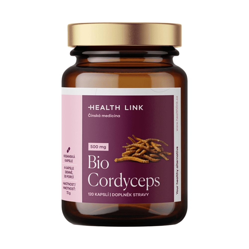 HEALTH LINK Cordyceps BIO 120 kapsúl