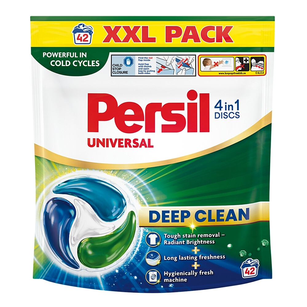 PERSIL Kapsule na pranie 4 v 1 Discs Universal XXL 42 praní