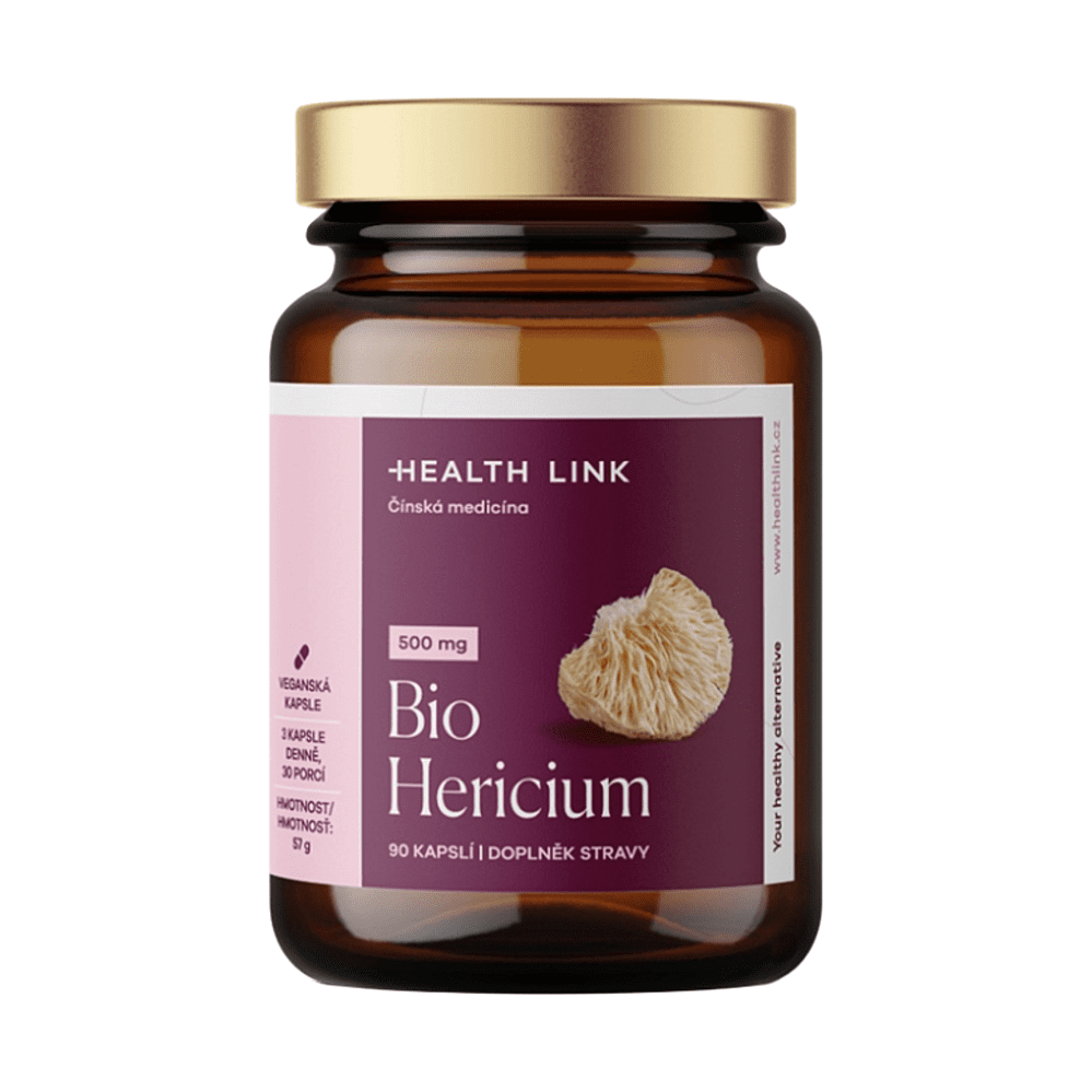 HEALTH LINK Hericium BIO 90 kapsúl