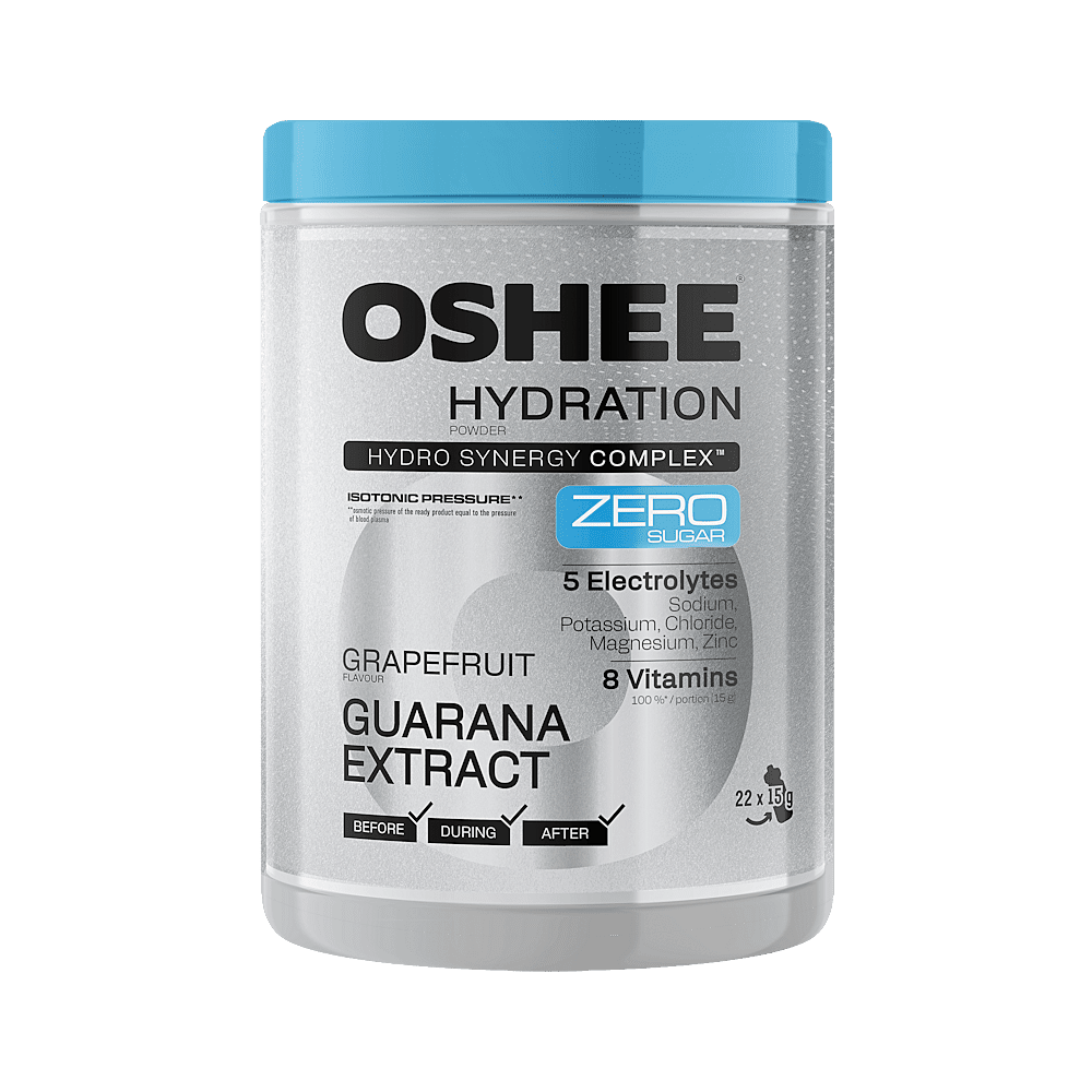 OSHEE Hydration zero powder grapefruit+guarana 330 g