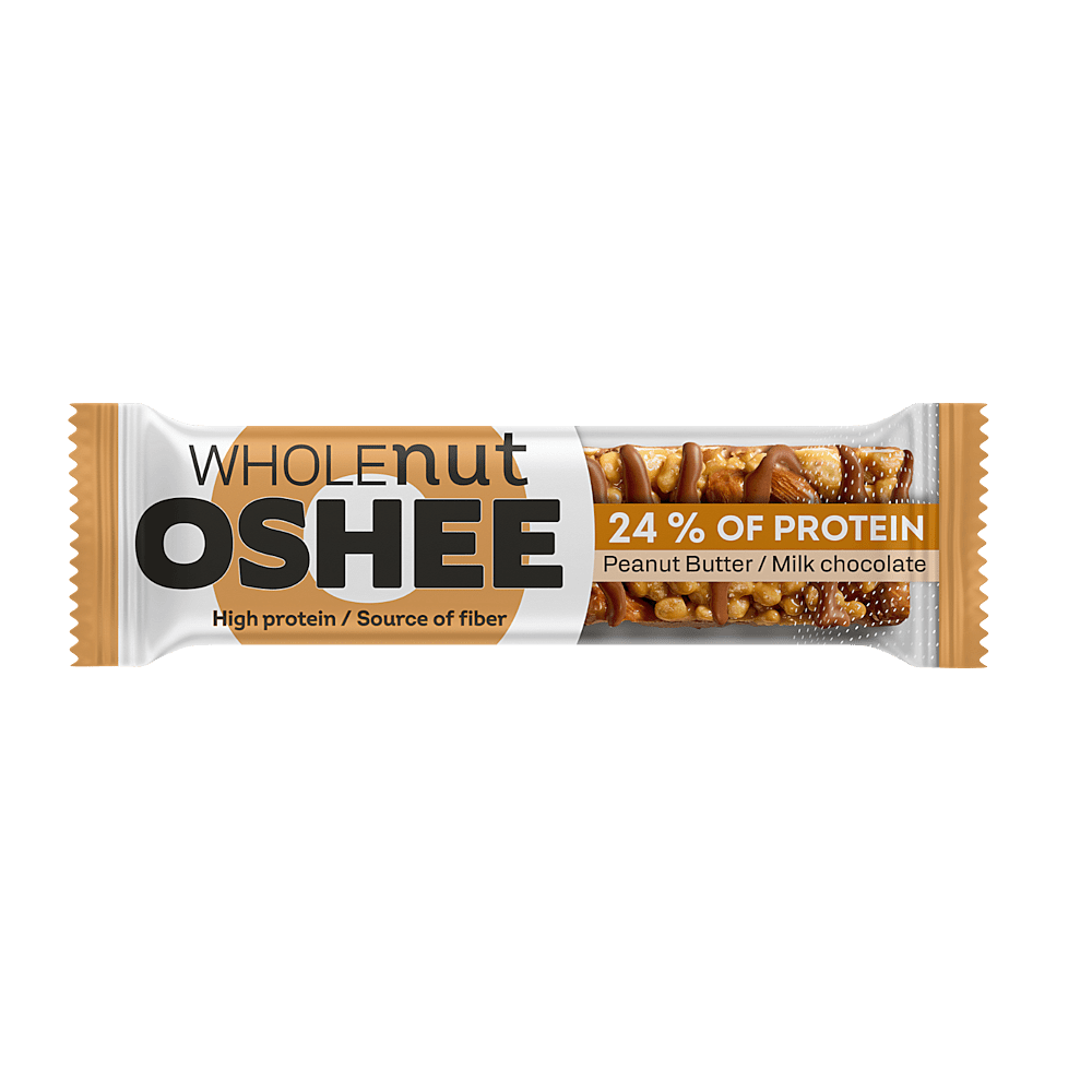 OSHEE Wholenut tyčinka arašidové maslo 40 g