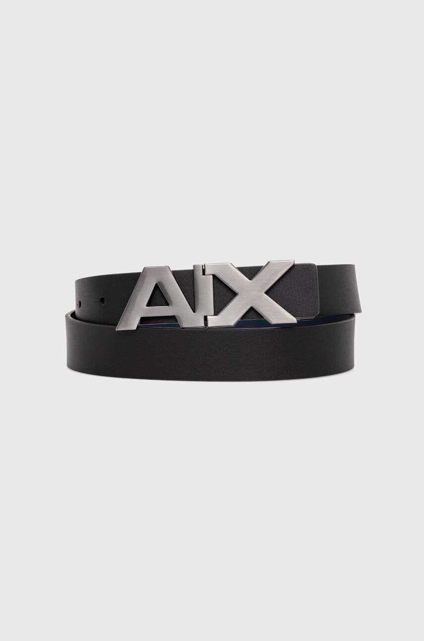 Armani Exchange Kožený opasok Armani Exchange