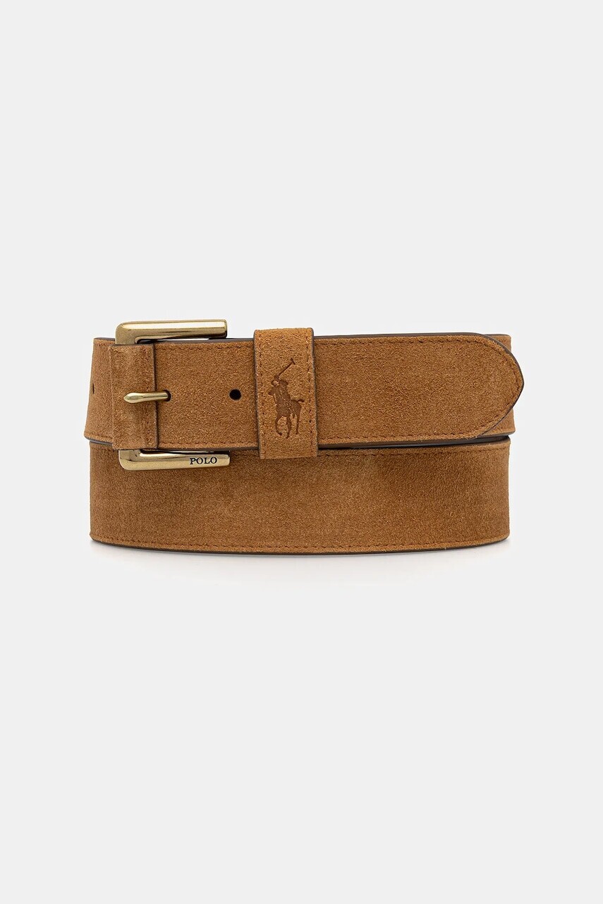 Polo Ralph Lauren Semišový opasok Polo Ralph Lauren