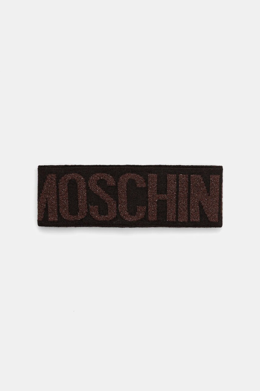 Moschino Bavlnená čelenka Moschino
