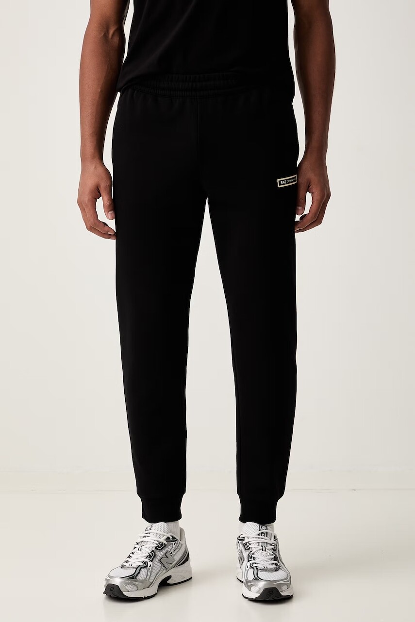 EA7 Emporio Armani teplákové nohavice pánske s bavlnou