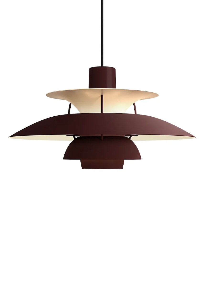 Louis Poulsen lampa závesná z kovu PH 5
