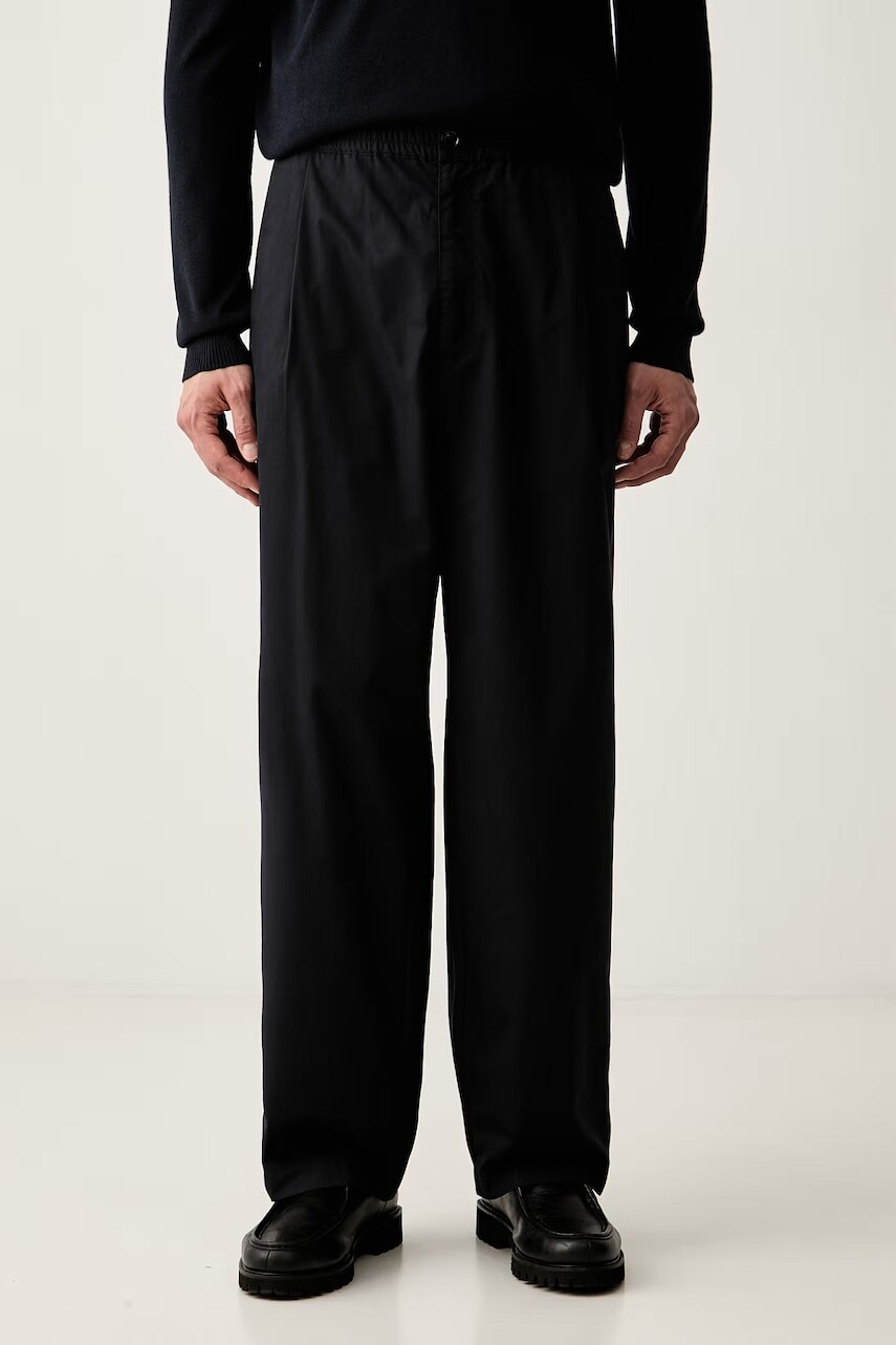 Emporio Armani nohavice pánske bavlnené