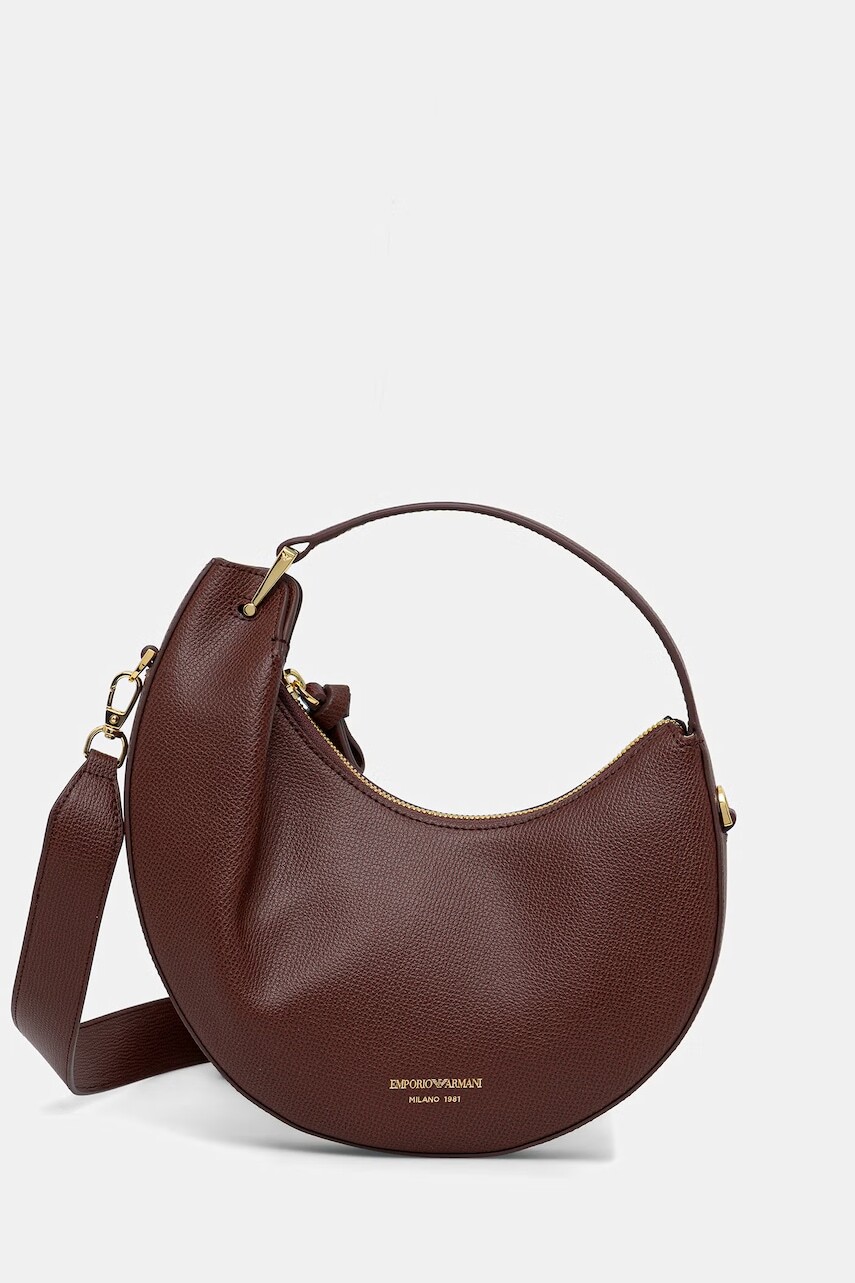 Emporio Armani kabelka hobo dámska kožená