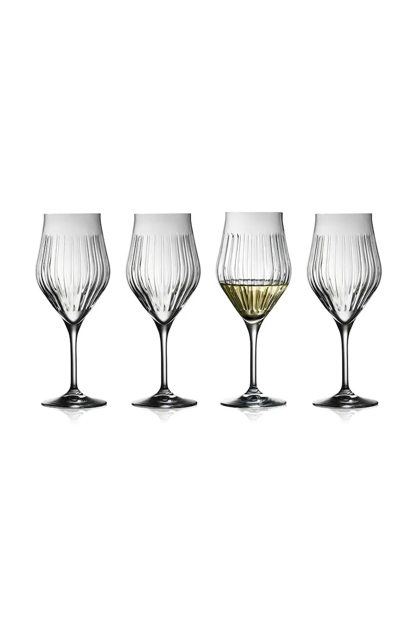 Lyngby Glas sada pohárikov na víno z krištáľového skla 550 ml