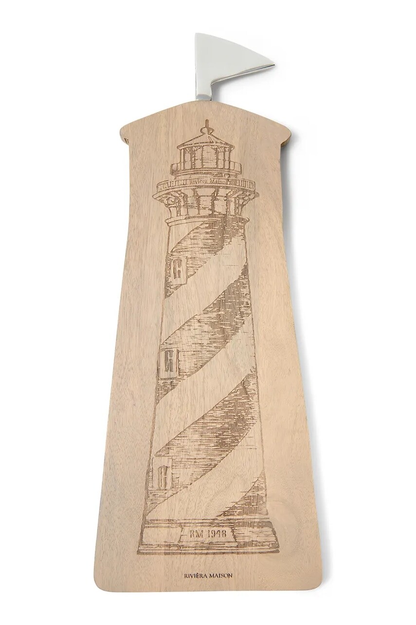 Riviera Maison denko na servírovanie z mangového dreva 20 x 52,5 x 1,6 cm