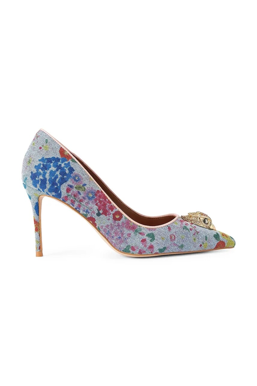 Kurt Geiger London obuv s ihličkovým opätkom Belgravia Eagle Court Blue