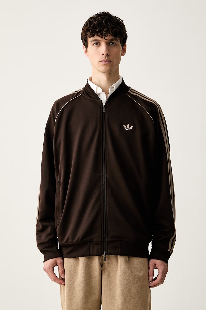 adidas Originals mikina na zips pánska Adicolor Classics Loose