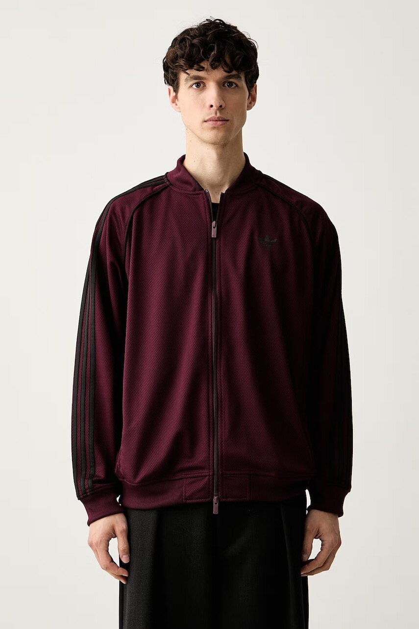 adidas Originals mikina na zips pánska SST Adicolor Classic Mesh