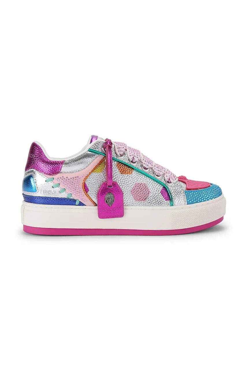 Kurt Geiger London Southbank Footy Mult sneakers dámske kožené