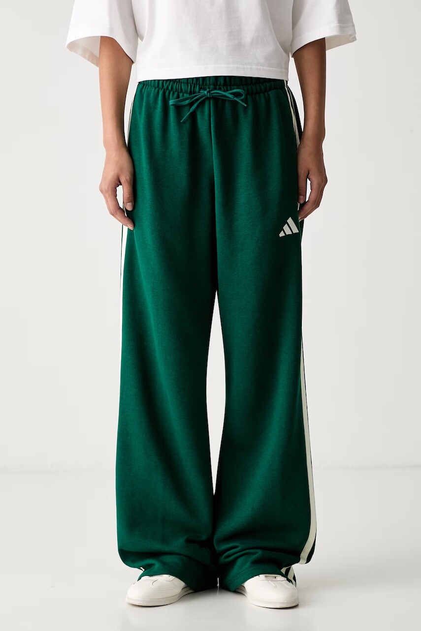adidas nohavice straight dámske s bavlnou Essentials
